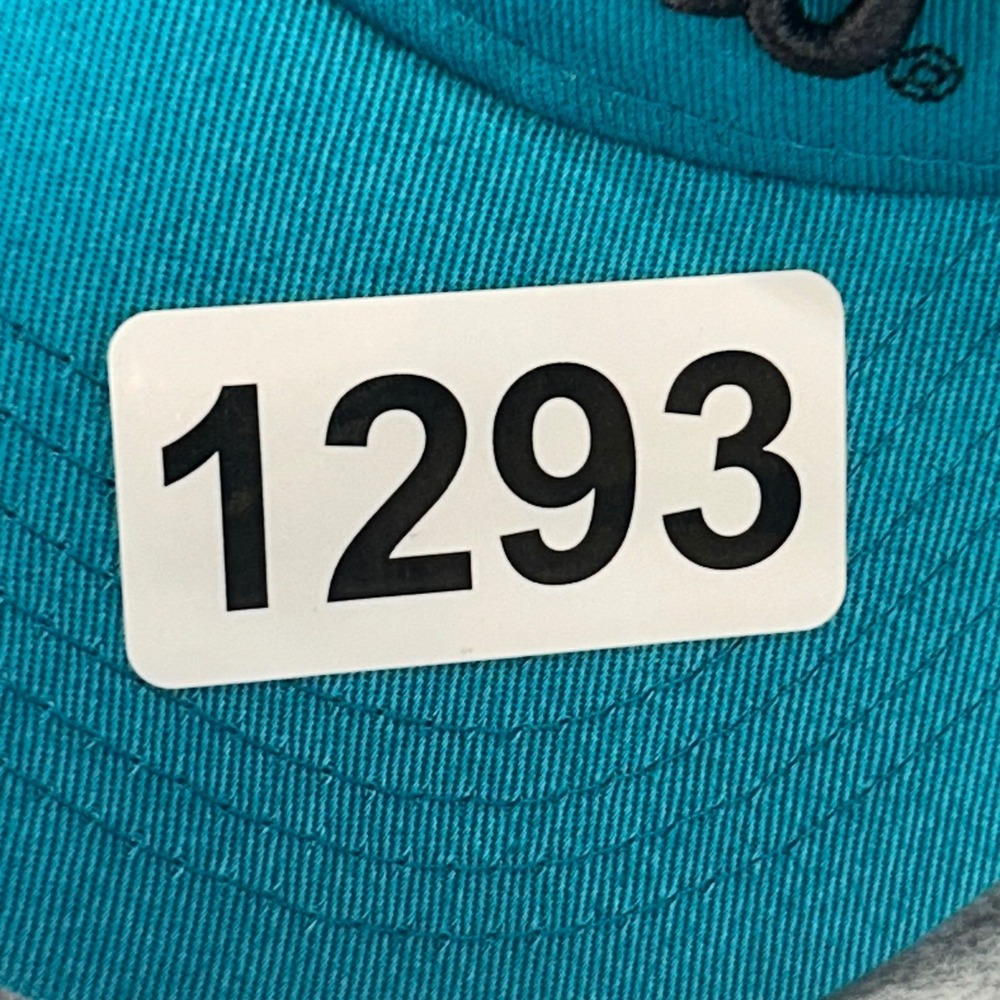 Cabelas Script Logo Mens Teal Cabelas Sun Visor Snapback Adjustable OSFM - Picture 8 of 9